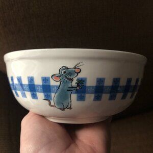NWT Rae Dunn Disney Ratatouille Cereal Bowl "Bon Appetit"